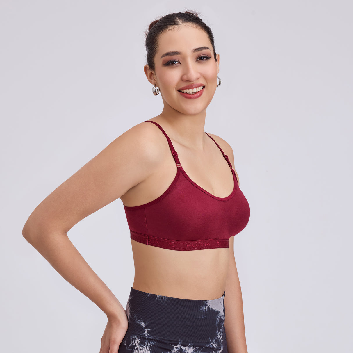 Comfortable, Wire-Free,Breathable,Stretchable, Daily Wear & Workout Support Bra SQ1022