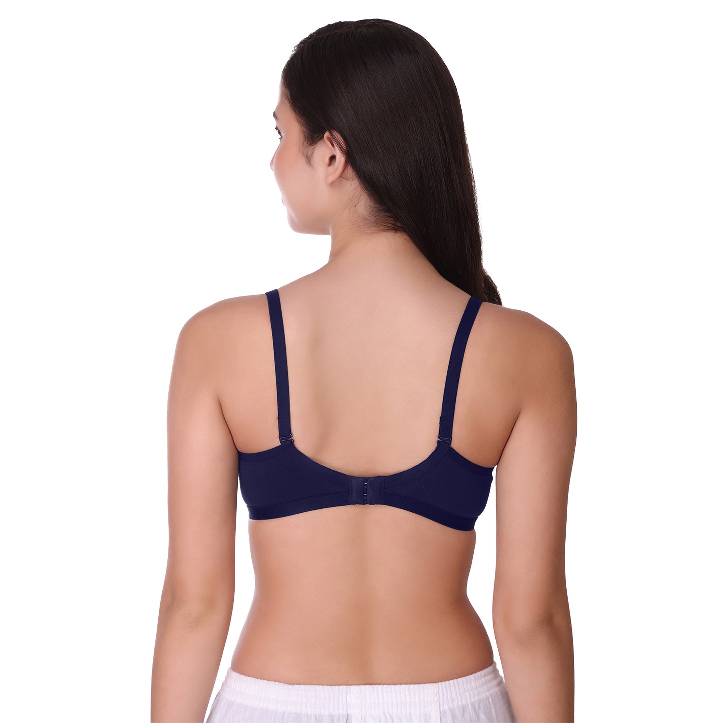 Pooja Ragenee Light Pad Cotton Regular bra for Women Navy Blue