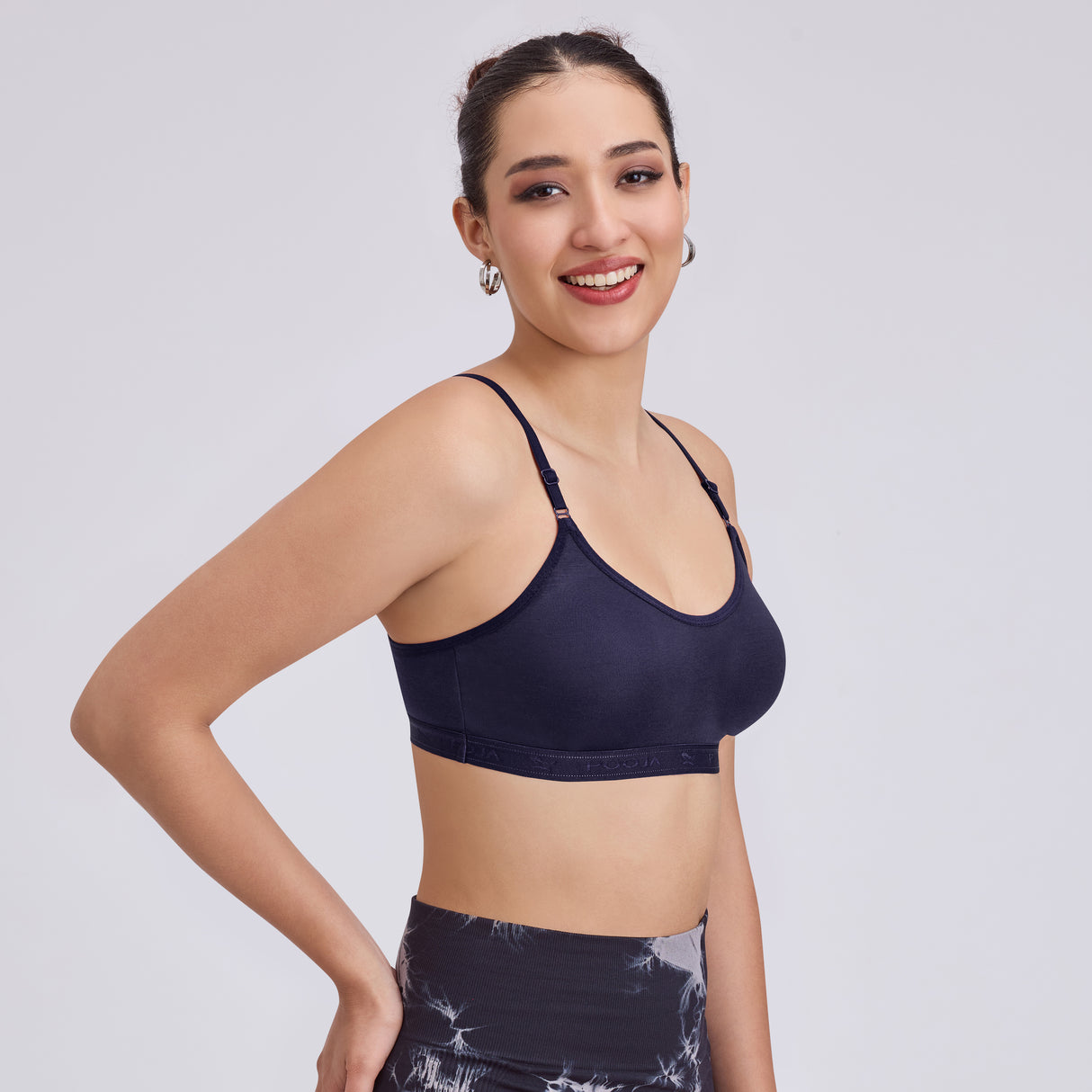 Comfortable, Wire-Free,Breathable,Stretchable, Daily Wear & Workout Support Bra SQ1022