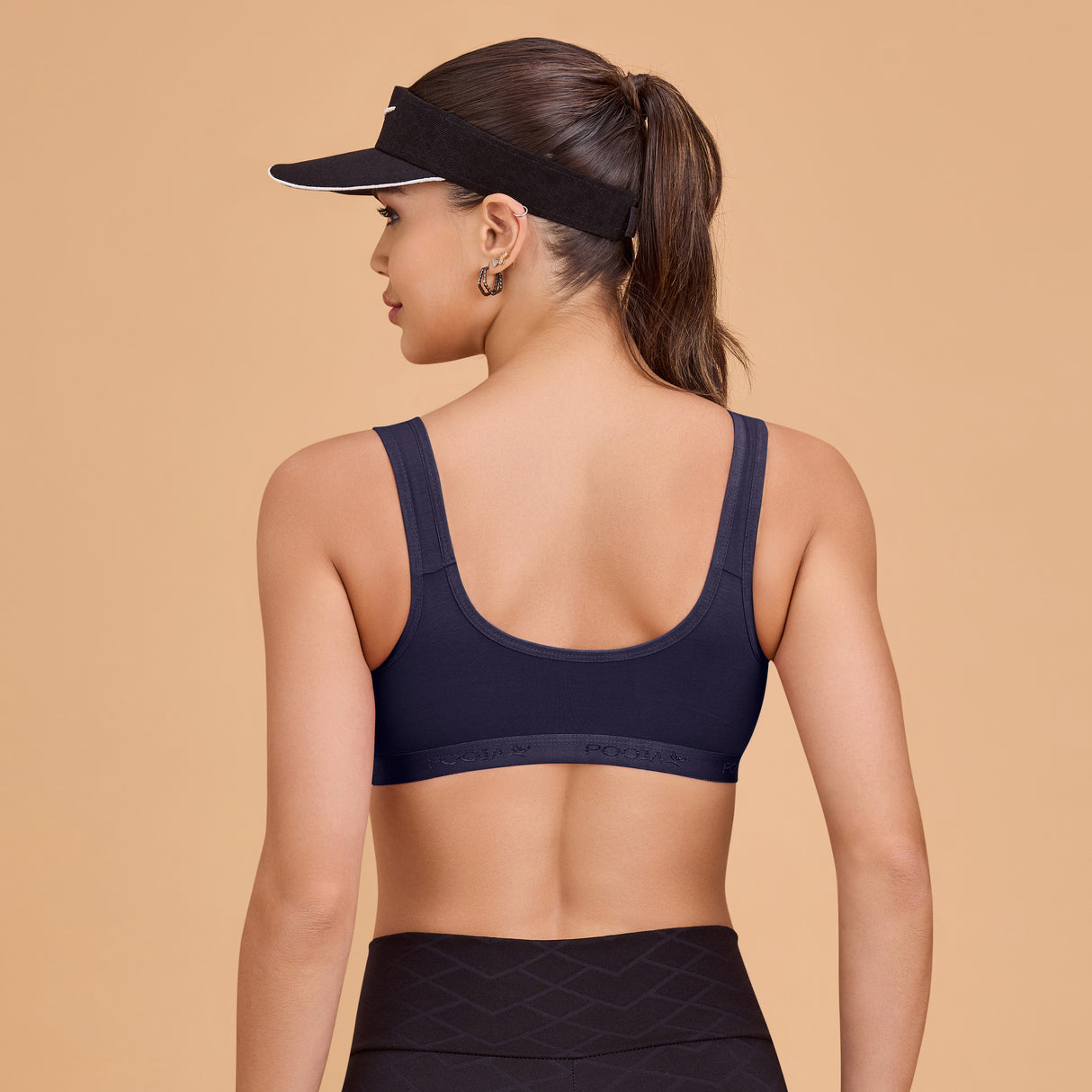 Non-Padded Sports Bra for Women | Wire-Free, Stretchable & Comfortable Fit SQ1011