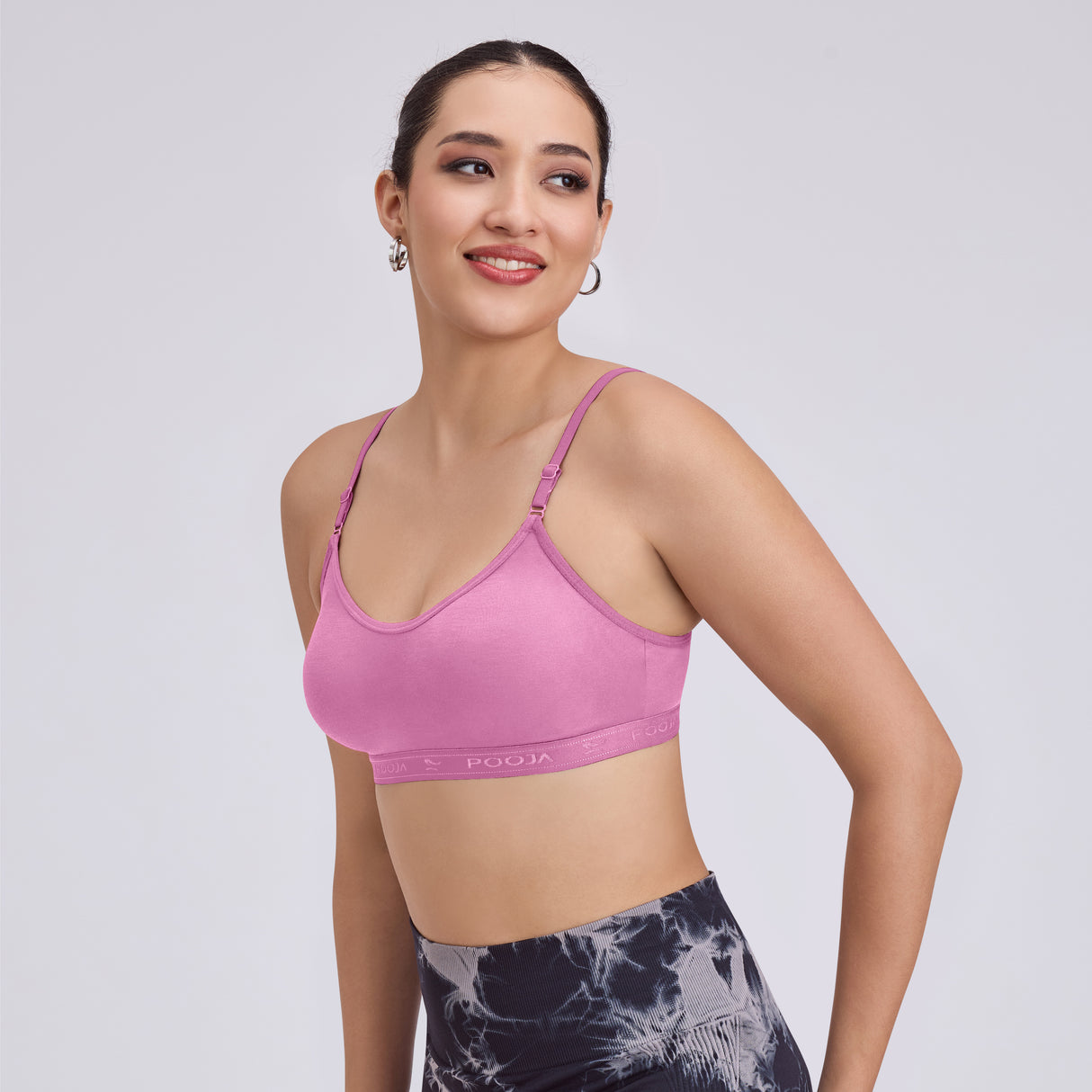 Comfortable, Wire-Free,Breathable,Stretchable, Daily Wear & Workout Support Bra SQ1022