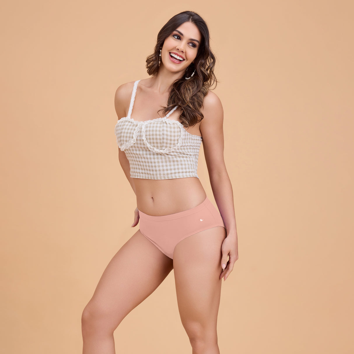 Women’s Plain Hipster Panty –Soft Cotton, Comfort & Everyday Fit PQ5042-2PC