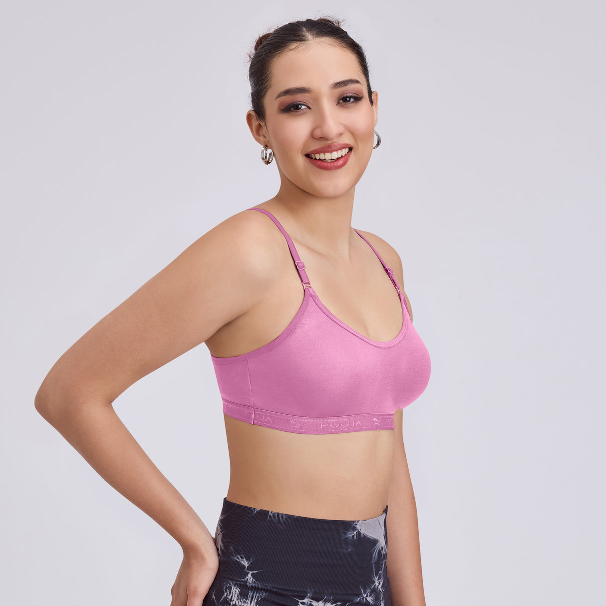 Comfortable, Wire-Free,Breathable,Stretchable, Daily Wear & Workout Support Bra SQ1022