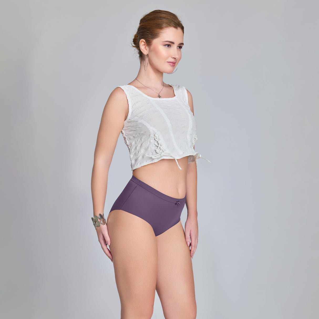 Plain Seamless Panty for Women – Soft, Stretchable & Invisible Comfort Innerwear PQ5033-2pc