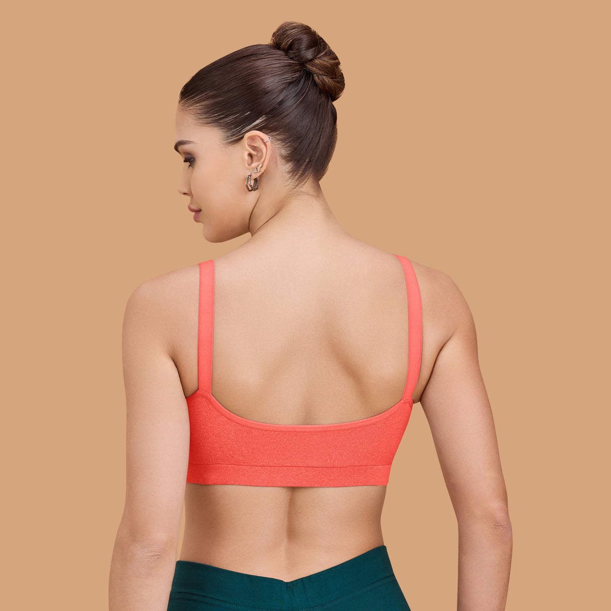 Seamless Breathable,Supportive,and Wire-Free Full Coverage Easy to Slip on Sports SQ1033