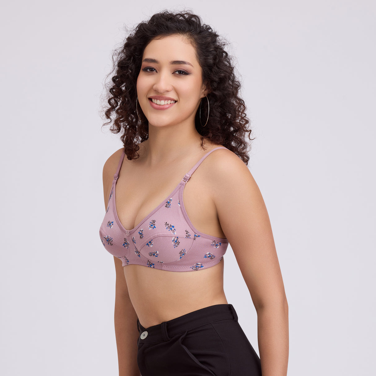 Stylish Printed Bra for Women – Soft, Supportive & Comfortable Fit BQ2023