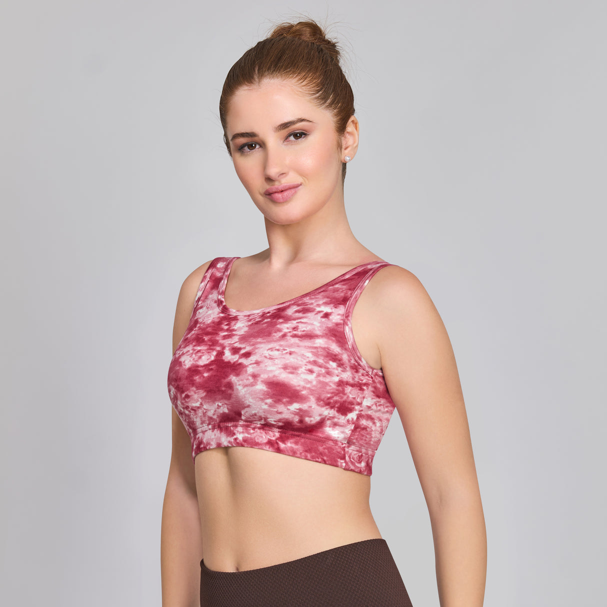Trendy Non-Padded Printed Sports Bra|Breathable,Stretchable Activewear for Women SQ1038