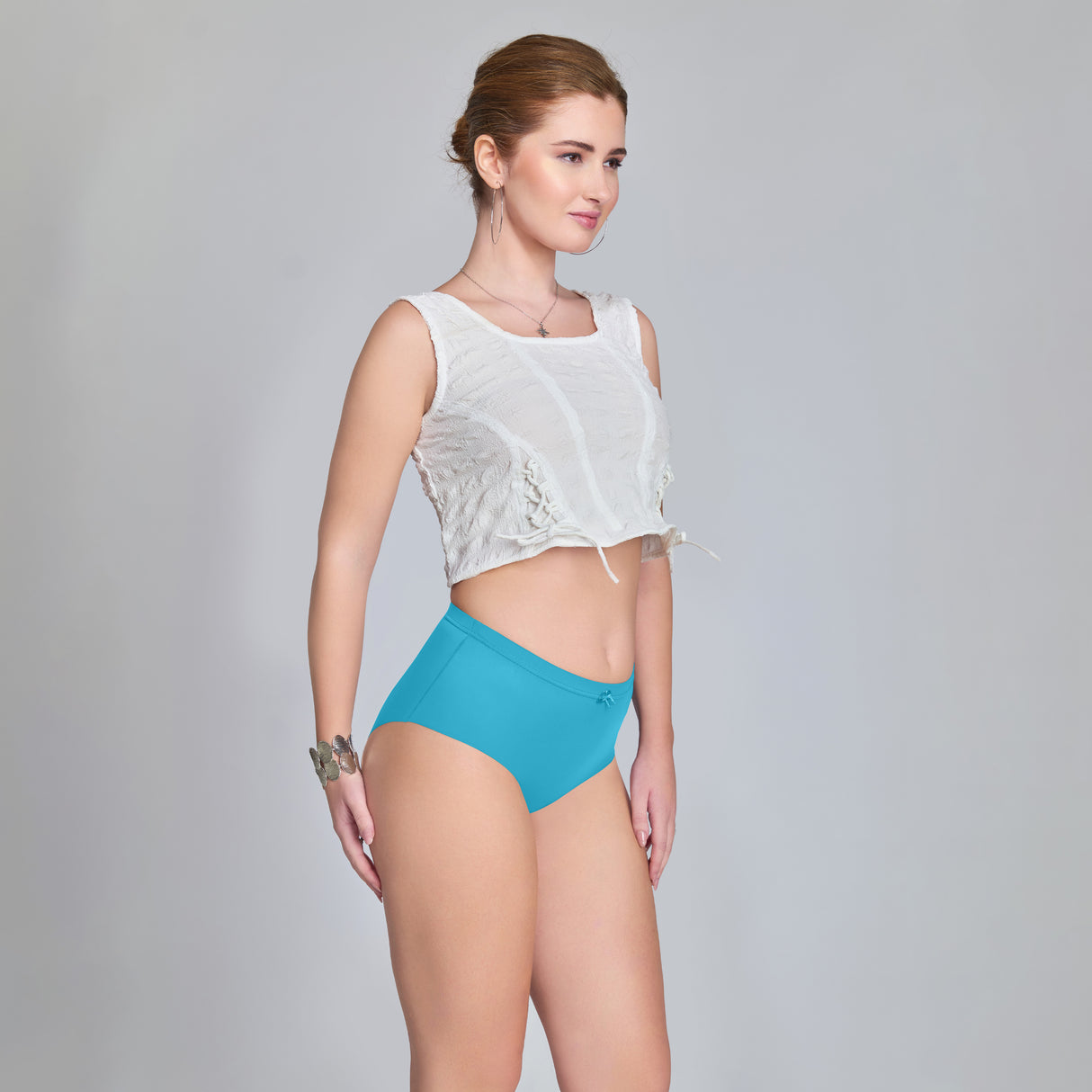 Plain Seamless Panty for Women – Soft, Stretchable & Invisible Comfort Innerwear PQ5033-2pc