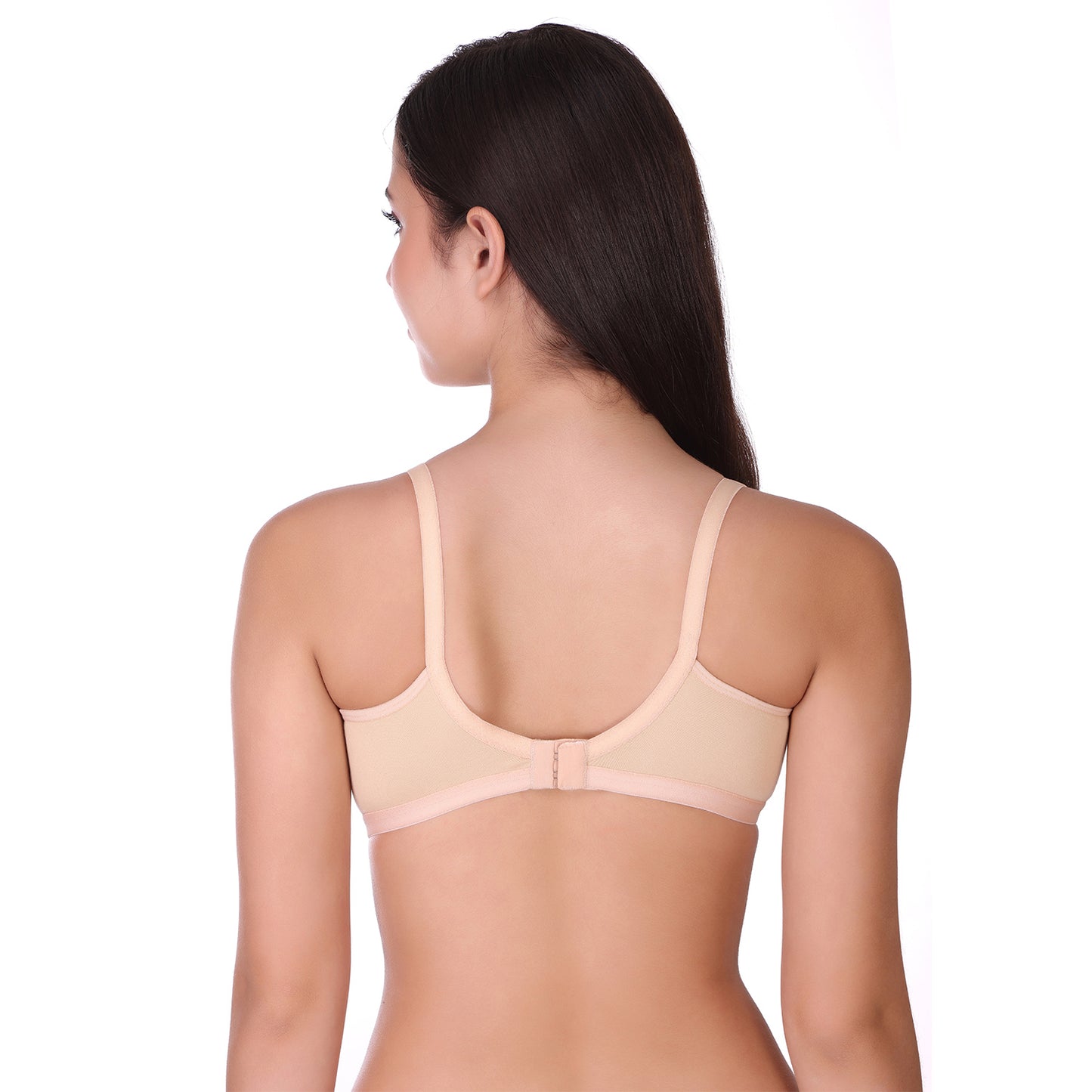 Pooja Ragenee Non Padded Cotton Blend C Cup bra for Women Skin