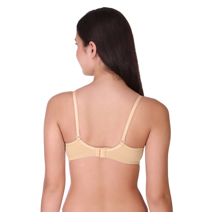 Pooja Ragenee Light Pad Cotton Regular bra for Women Skin