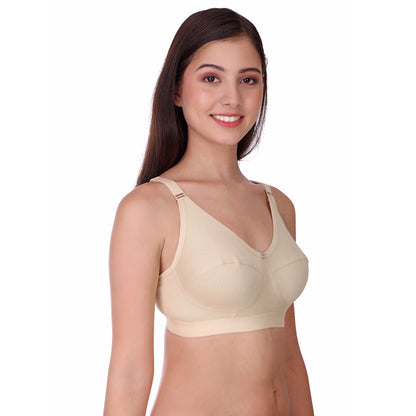 Pooja Ragenee Light Pad Cotton Regular bra for Women Skin