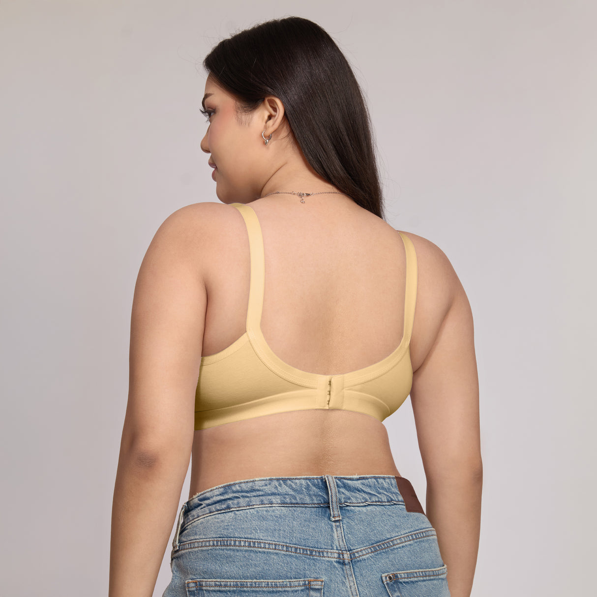 Full Coverage D Cup Bra – Supportive, Comfortable & Wireless | Plus Size Bra for Everyday Wear MQ3033