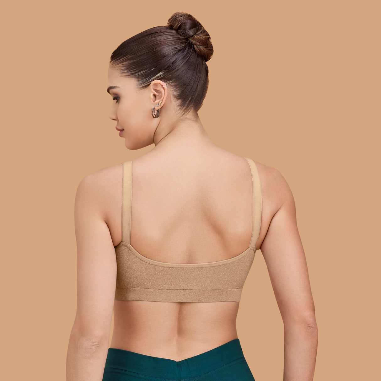 Seamless Breathable,Supportive,and Wire-Free Full Coverage Easy to Slip on Sports SQ1033