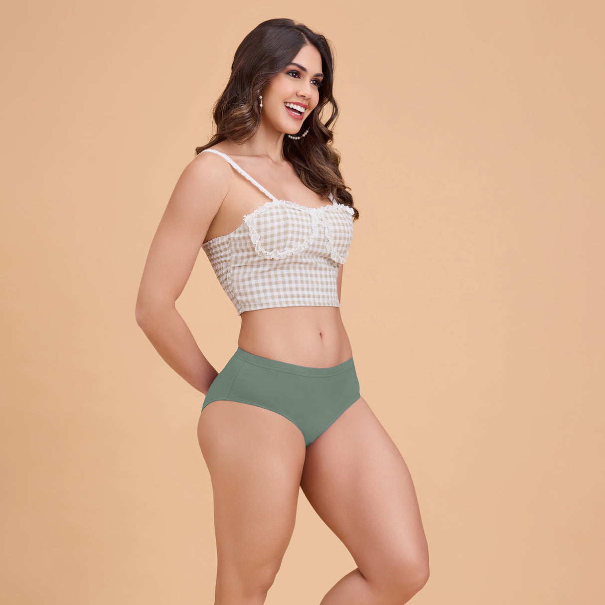 Women’s Plain Hipster Panty –Soft Cotton, Comfort & Everyday Fit PQ5042-2PC