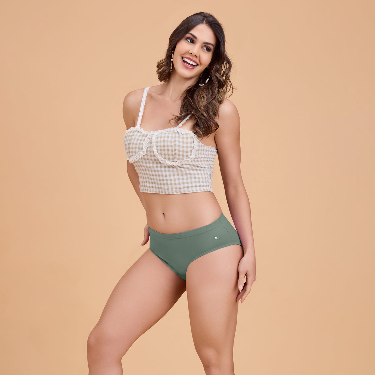 Women’s Plain Hipster Panty –Soft Cotton, Comfort & Everyday Fit PQ5042-2PC