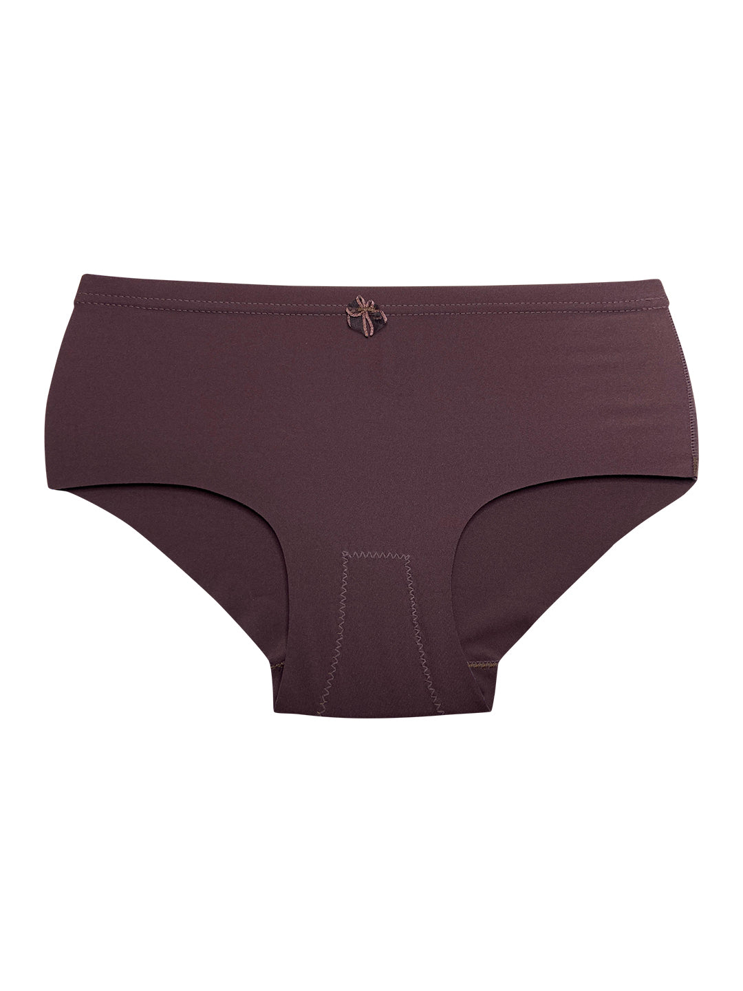 POOJA RAGENEE Women's Seamless Regular Lycra Panty PQ5033 Sea Green-Wine