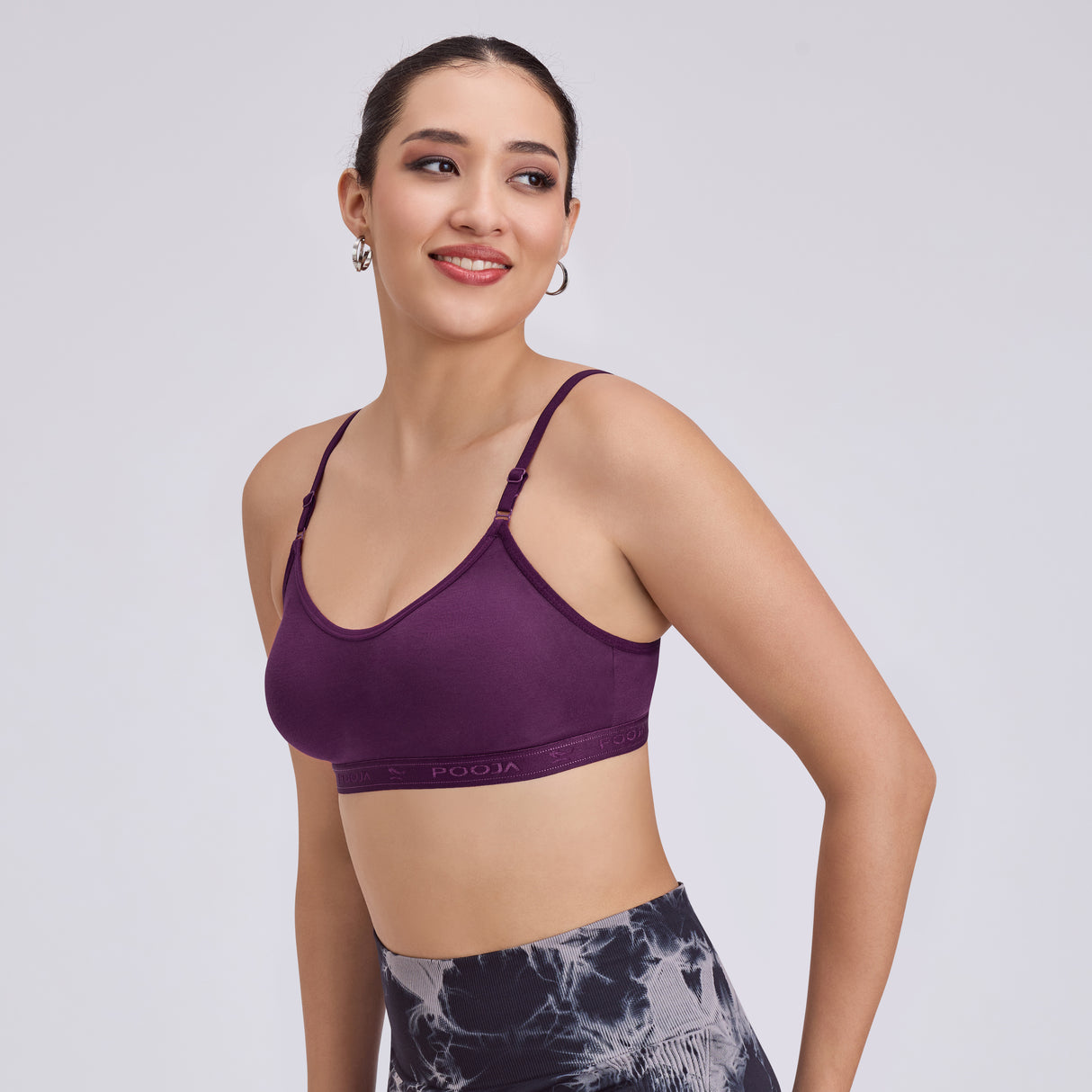Comfortable, Wire-Free,Breathable,Stretchable, Daily Wear & Workout Support Bra SQ1022