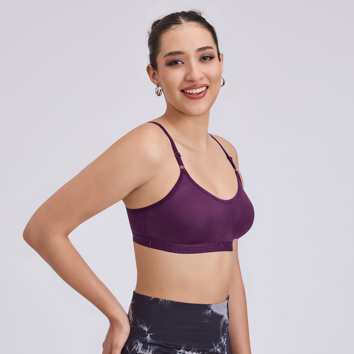 Comfortable, Wire-Free,Breathable,Stretchable, Daily Wear & Workout Support Bra SQ1022