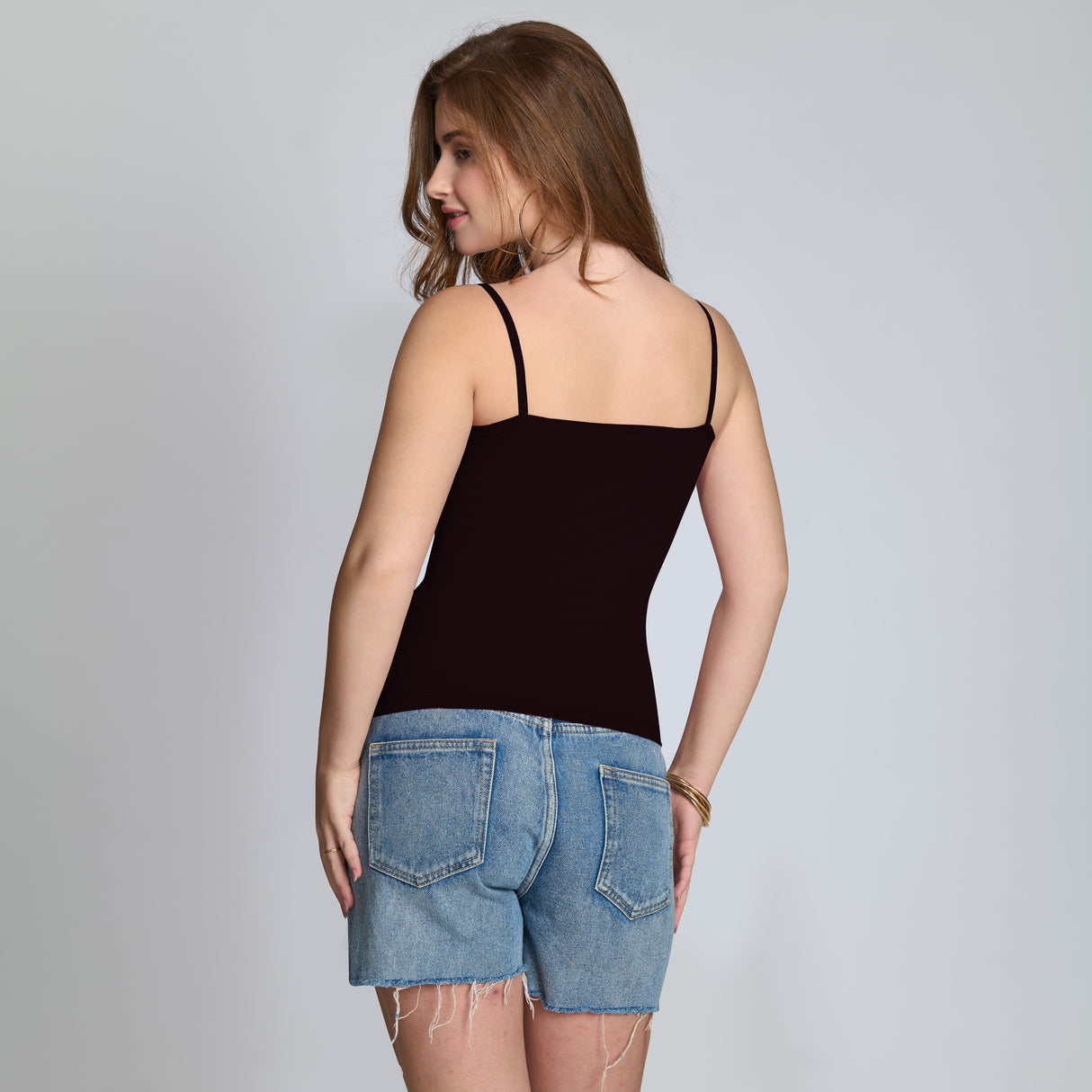 Women’s Adjustable Strap Camisole – Soft, Breathable & Comfortable CQ6001