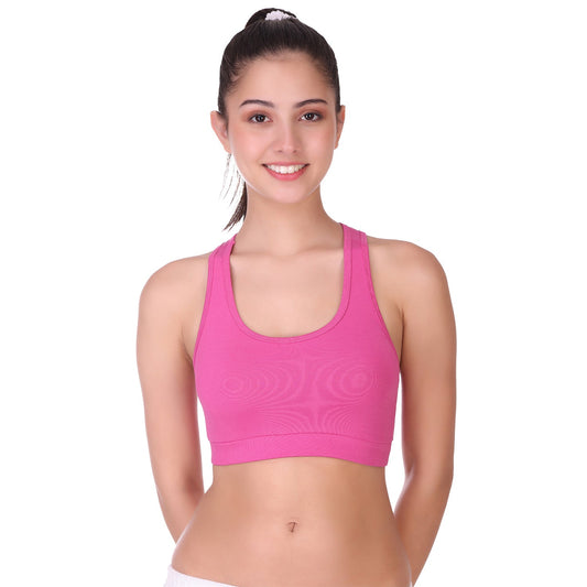 T-Back Sports Bra Pink